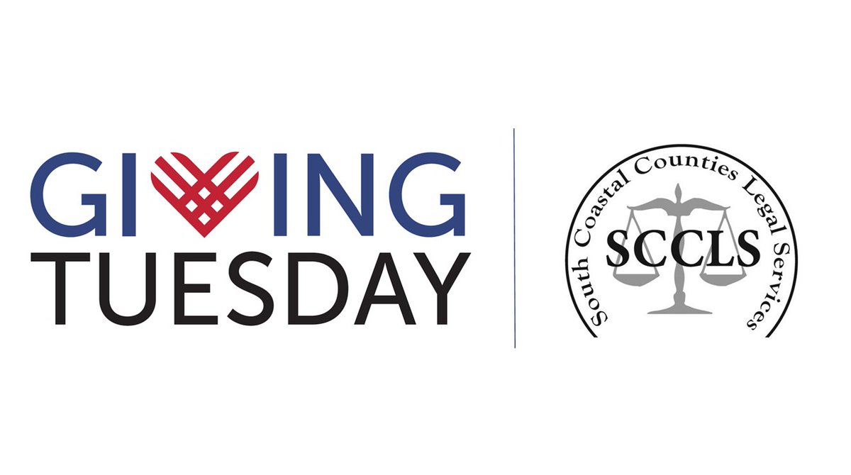 Today is #GivingTuesday! 

Give back to your community as a volunteer attorney! Visit sccls.org/volunteer.asp to learn more.

You can also donate at sccls.org/giving.asp

Thank you for your continued support of SCCLS and the Private Attorney Involvement Project!