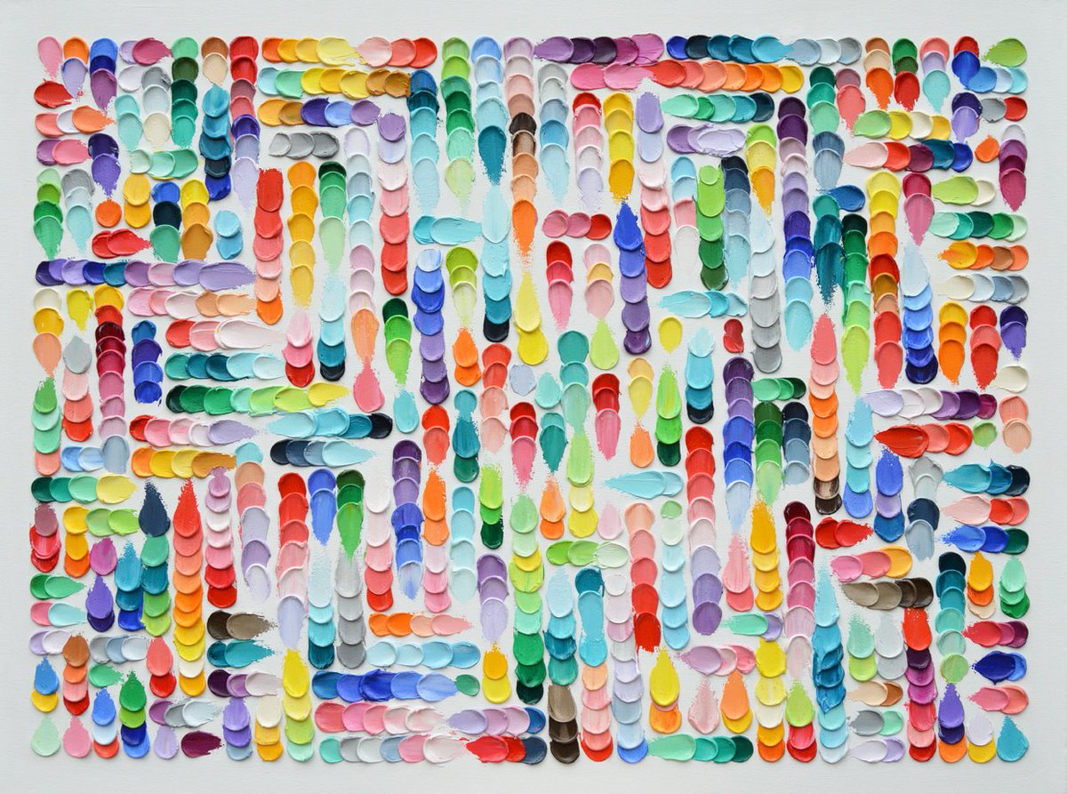 New #polkadaubs #contemporaryart