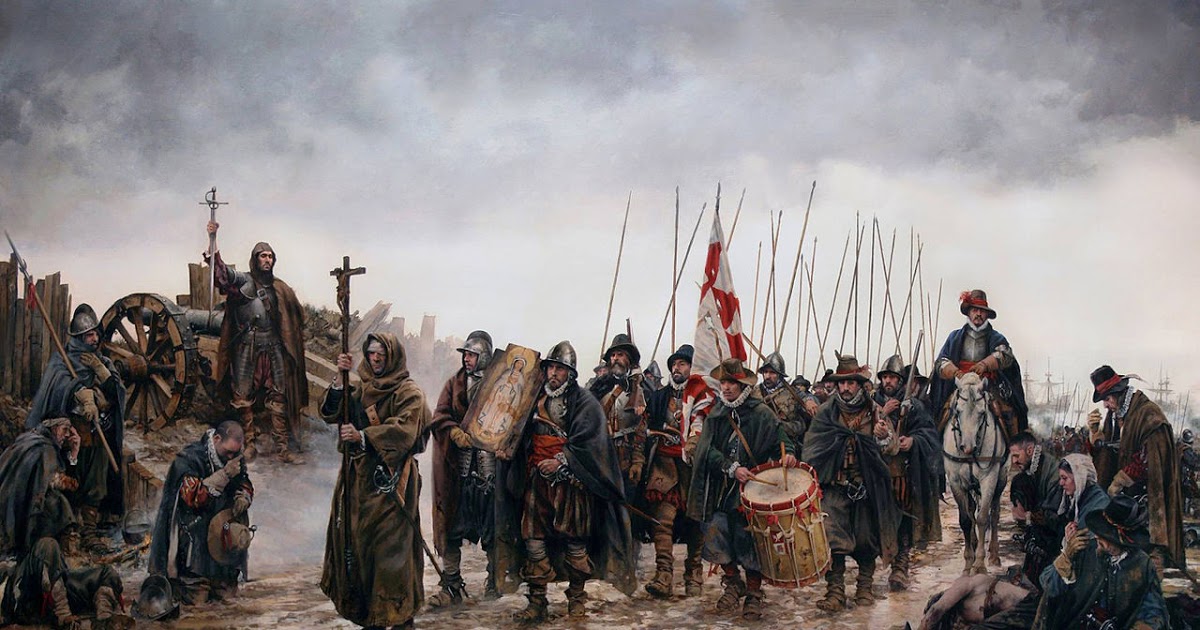 YSagasta's tweet photo. Siguiendo con la pintura histórica, uno de los grandes de la actualidad es Augusto Ferrer Dalmau. Os dejo una de mis obras favoritas, Milagro de Empel. 
#DidácticaCCSS #DCSUVA https://t.co/YElu7TiEIn