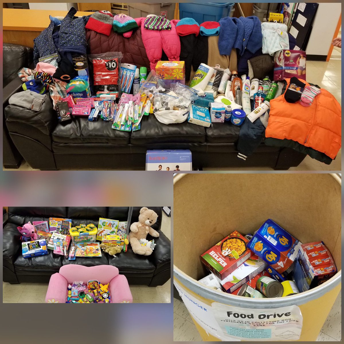 ureginaess's tweet photo. On Giving Tuesday, the ESS would like to thank everyone for helping us collect items for three organizations here in Regina - the Food Drive, Carmichael Outreach, and Regina Transition House. 

#UofRESS https://t.co/oW8dRtkEQ0