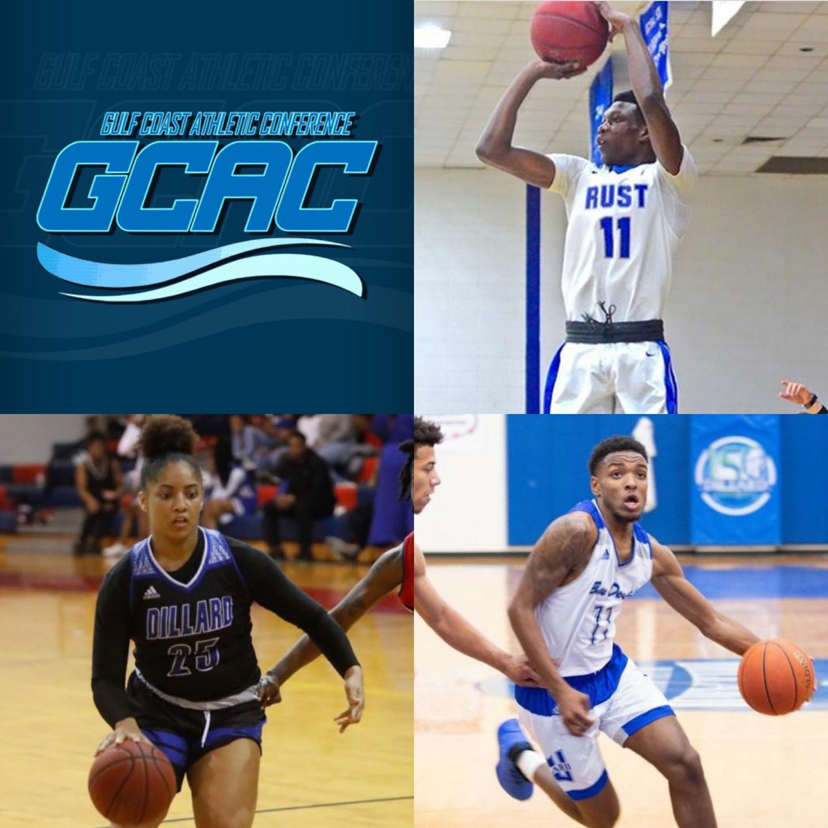HBCUAC's tweet photo. #GCACGameday
MBB:
Crowley’s Ridge at RUST
7pm
William Carey at (24)DILLARD 7:30pm
💻: https://t.co/V8ow7IJKkQ
WBB:
(24)Loyola at DILLARD
5:30pm
💻: https://t.co/V8ow7IJKkQ https://t.co/SV895ZnLTw