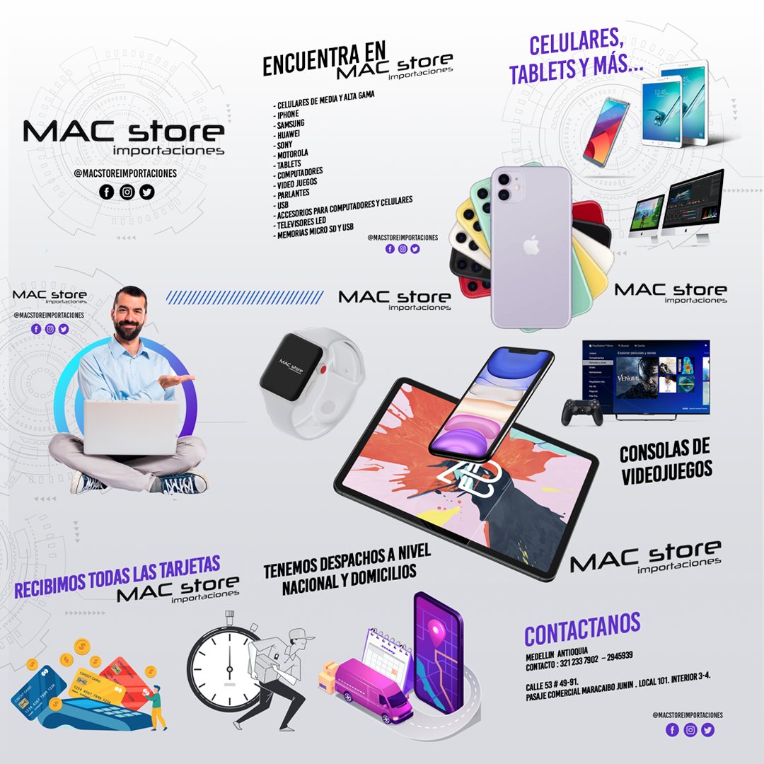Mac Store Importaciones tweet media