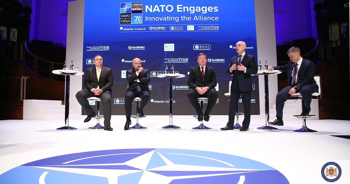 NATO membership is Georgia’s top foreign policy priority. 🇬🇪has political commitment from t/Allies made at Bucharest Summit &  “all practical tools” 4 membership. We progressed significantly. 🇬🇪 is t/most reliable & capable contributors to Euro-Atlantic security #NATOEngages