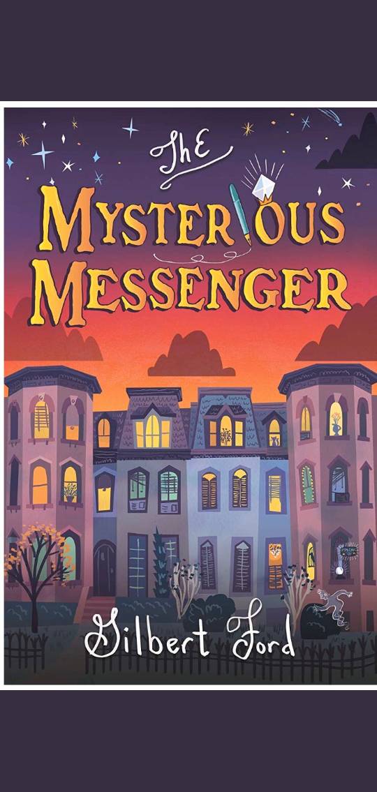 It's time for another #BookPosse cover reveal! We are thrilled to share the cover for THE MYSTERIOUS MESSENGER by @gilbertford, out in July. MG urban fantasy about 11y/o Maria who communicates with the dead. 👀Can't wait! @MacKidsBooks #christyottavianobooks