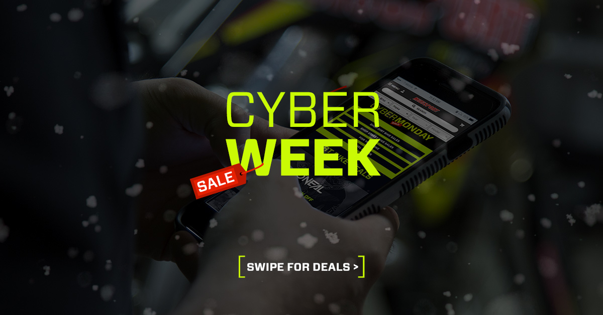 Cyber Monday Sale extended 🔥Shop the deals before they're gone! motosport.com/cyber-monday-s… #CyberMonday