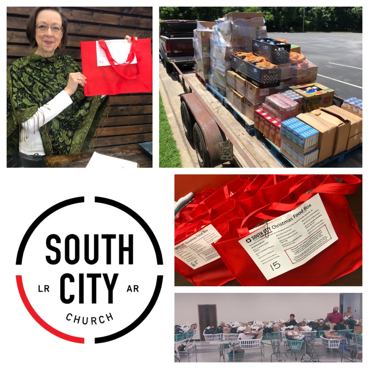 SouthCityLR's tweet photo. Help fill 96 Christmas food bags to bless local #SWLR families! Each bag will be filled with ‘Christmas dinner’ items plus a $20 gift card.
❤️
Cost to fill each bag is $50. TEXT your gift amount to 84321 or click the link below!
#GivingTuesday #LittleRock
https://t.co/wxm4YWe4Zg https://t.co/zp1ajtmMLz