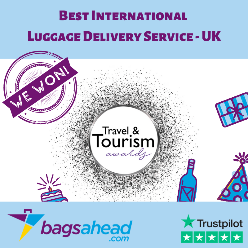 Wow, we couldn't be happier to announce we have been crowned 

"Best International Luggage Delivery Service - UK" 

in the LUX 2020 Travel &amp; Tourism Awards.

Over the moon.

#travelandtourism #baglesstravel #luggage #doortodoor #bagfree #award #luggageshipping 

<a href="/LuxLifestyleMag/">LUXlife</a>