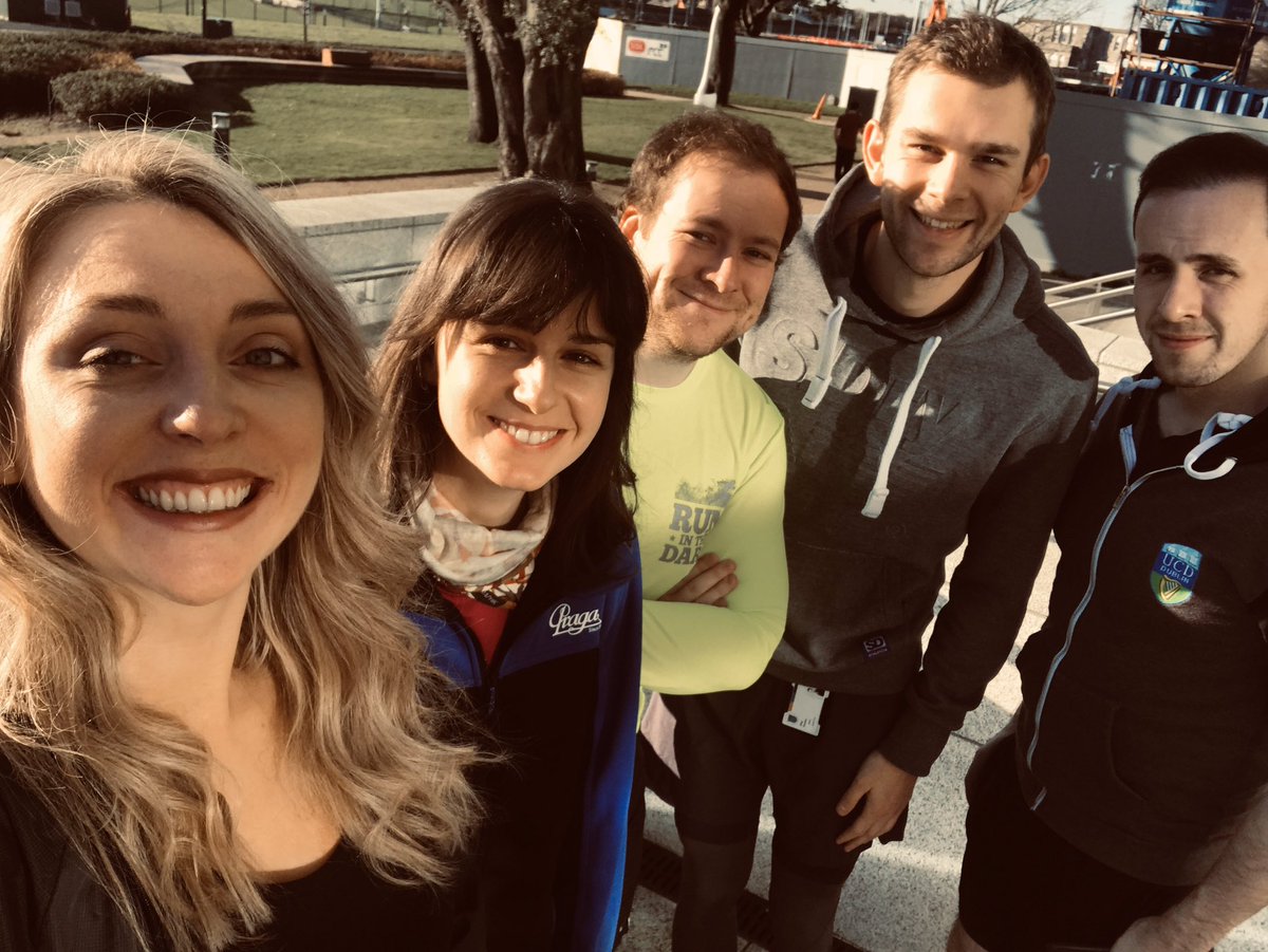 LoulaScully's tweet photo. With the next holiday season kicking off, deadlines begin to loom and the sprint to the finish line, end of the quarter, is near. Great to get out of the office with the team &amp; spend 30-mins running in a way that's good for your health 😉@Artomatixltd 🏃🏼‍♀️ 🏃🏼‍♂️ club ❤️ https://t.co/WikmOId0GQ