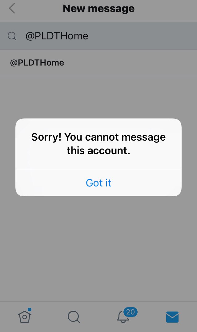 AttydotMW2025's tweet photo. @PLDTHome Lol tried to dm you but i can’t https://t.co/zeP579skVn