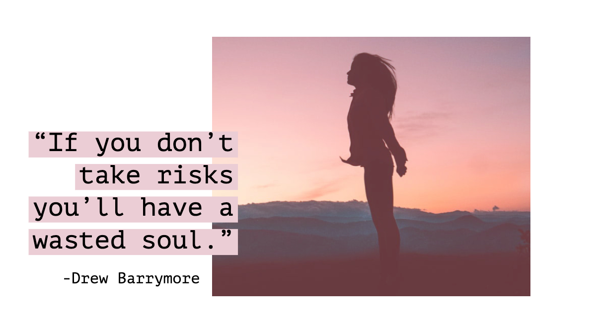 StaySuperhuman's tweet photo. "If you don't take risks you'll have a wasted soul."

#takerisks #besuperhuman #courage https://t.co/ypmbfjC45K