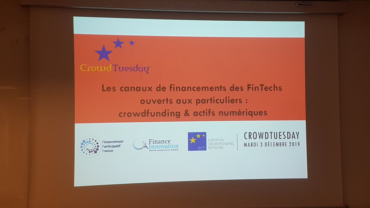 JRSergent_PRO's tweet photo. Chez @financeinnov pour @_Wirate pour le #Crowdtuesday avec des exemples de financement de #startups ayant recours au #crowdlending, #crowdequity ou aux #crowdroyalties.
#wirate https://t.co/dvpPo5gHQj