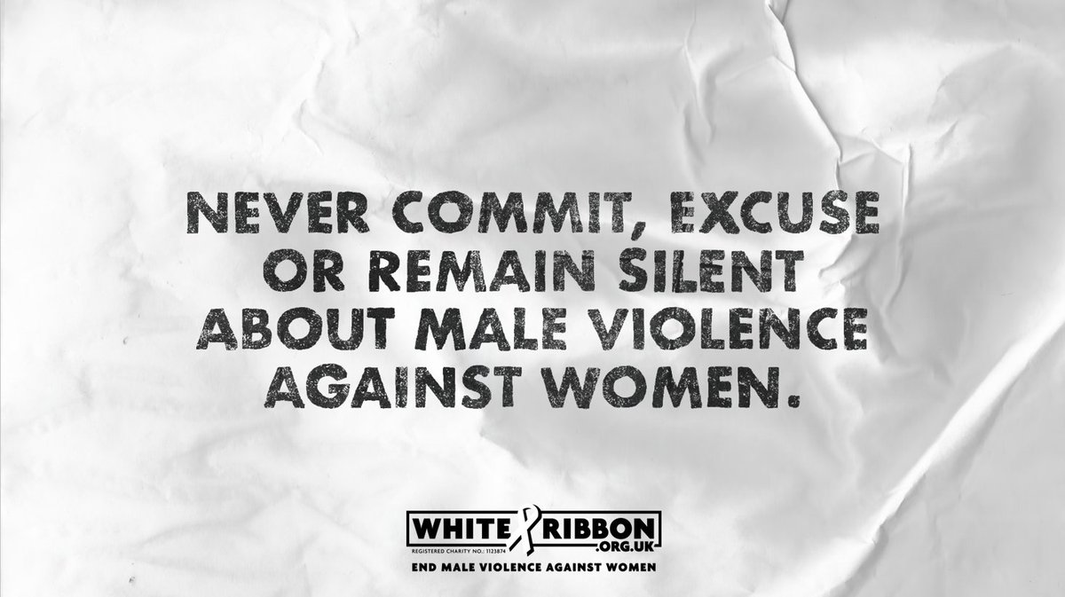 Join us to make a stand against male violance against women 🎗Here is a fact about Domestic Abuse: 31% of women have experienced one or more instances of domestic abuse since the age of 16. #WHITERIBBONDAY #16DAYS #MAKETHEPROMISE #GoTeamHiS