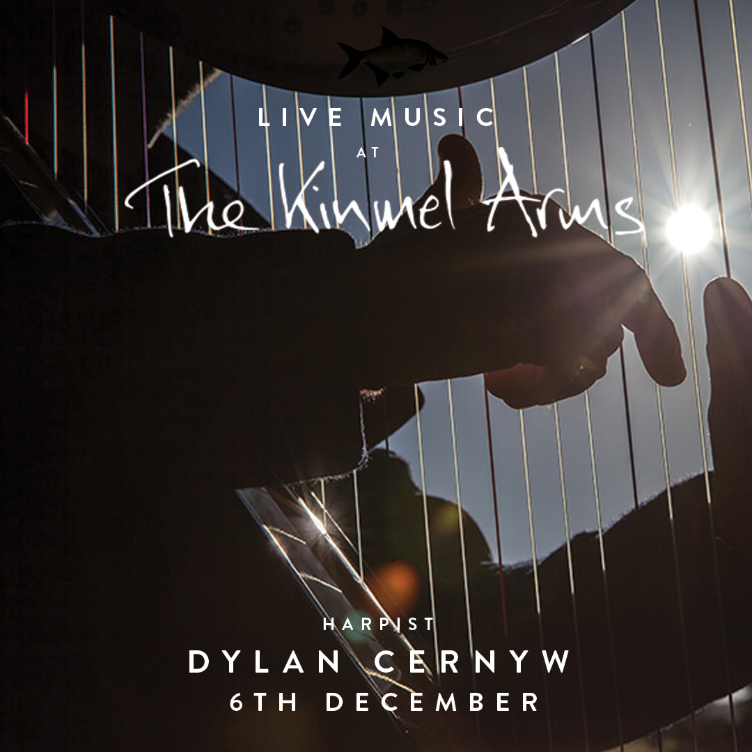 KinmelArms's tweet photo. Presenting Dylan Cernyw – Harpist - From Classical to Modern, Celtic to Show tunes and Jazz to Rag, Dylan will hit the right notes for you at the Kinmel Arms Friday 6th December.  Dylan Cernyw - Telynor/Harpist @DylanCernyw #DylanCernyw #livemusicnorthwales https://t.co/vlbkdURDCh