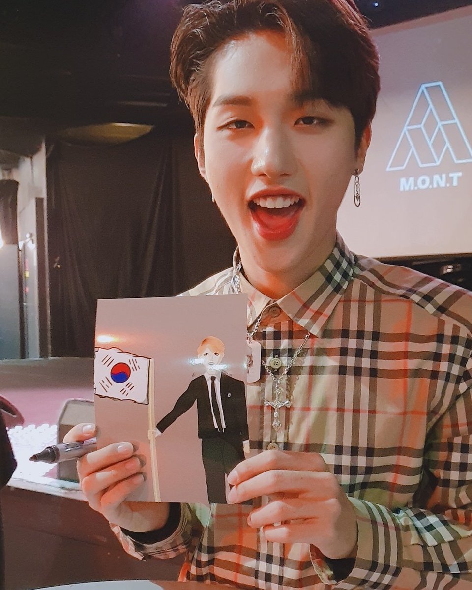 MontOfficial's tweet photo. [ #몬트 #MONT ]

아무리 생각해도 민트는 예술가✌

💕한국 잘 도착했어요💕3일 휴가 받아서 푹쉬고 몸도 정신도 에너지  충전해서 복귀할게요✌ https://t.co/a9qASIWdl8