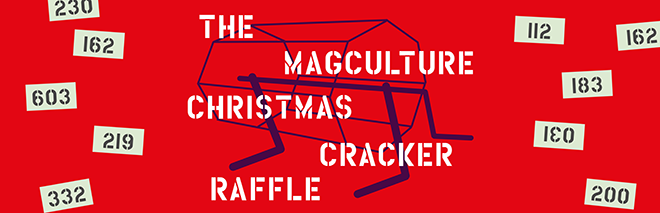 magculture's tweet photo. We've added even more Christmas Cracker prizes to the list! Buy yourself some raffle tickets for the chance to win items from @thegentlewoman @Vitsoe #TheHappyReader @pentagram and many more! All money raised will go to @SFTSLondon https://t.co/h18D4RtJjy https://t.co/BixJDUgYIQ
