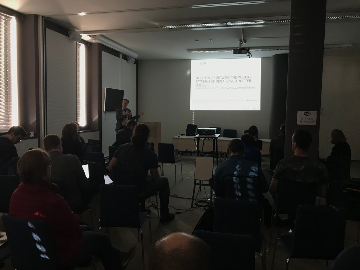 KornelPylak's tweet photo. Martin Henning talks about differences between the mobility patterns of men and women after job loss and wraps up the 6th Inter-Industry Relatedness Workshop in #Budapest #ANETLab Thanks all my friends and colleagues for the very good feedback that makes me a better researcher! https://t.co/anaoWR7ZrG