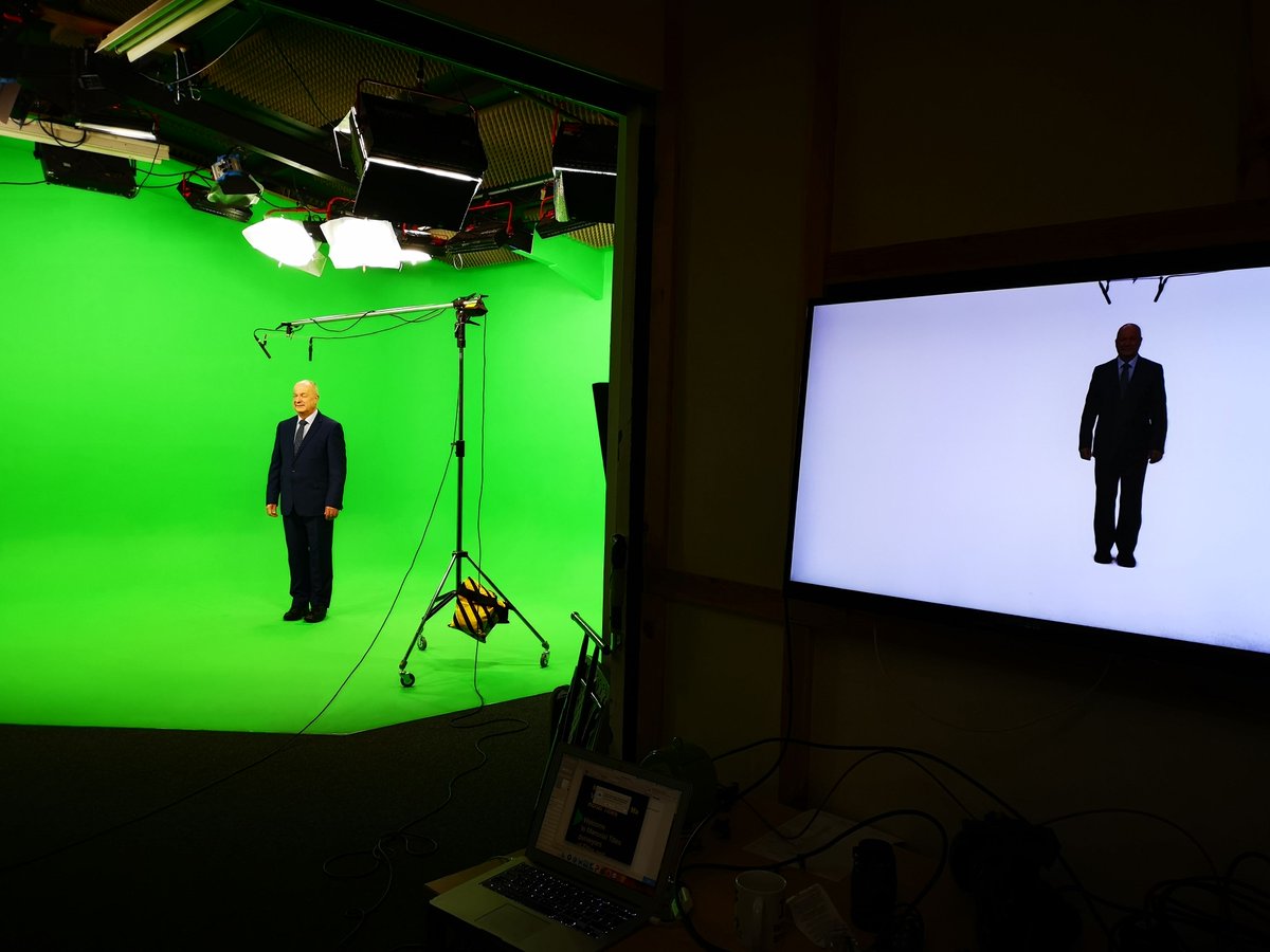 galleonstudios's tweet photo. With our Tricaster as a live keyer you can preview (or even capture!) your final key as you shoot. Today we used it to ensure a fantastic green screen and add a context for clients to see the work unfold #LiveKeyer #Tricaster #GreenScreen https://t.co/PoTPlWaAFR