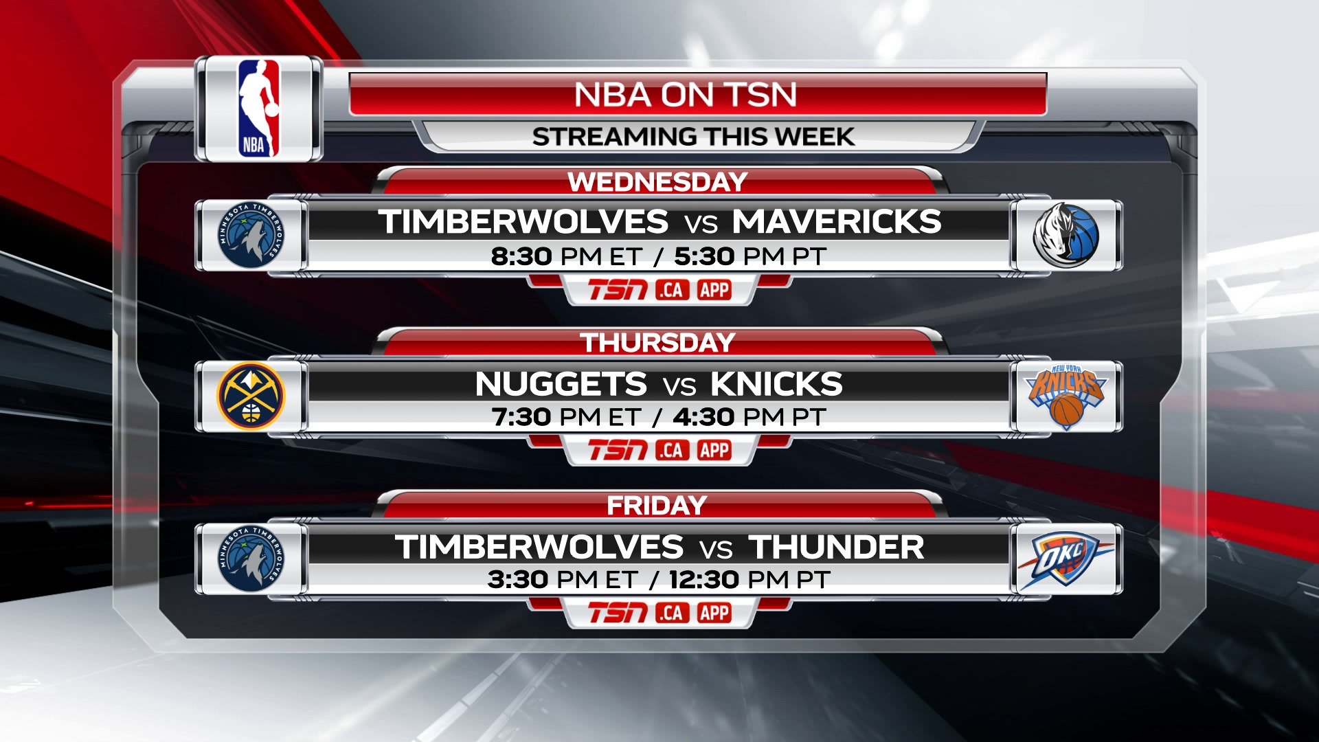 Tsn nba hotsell game live
