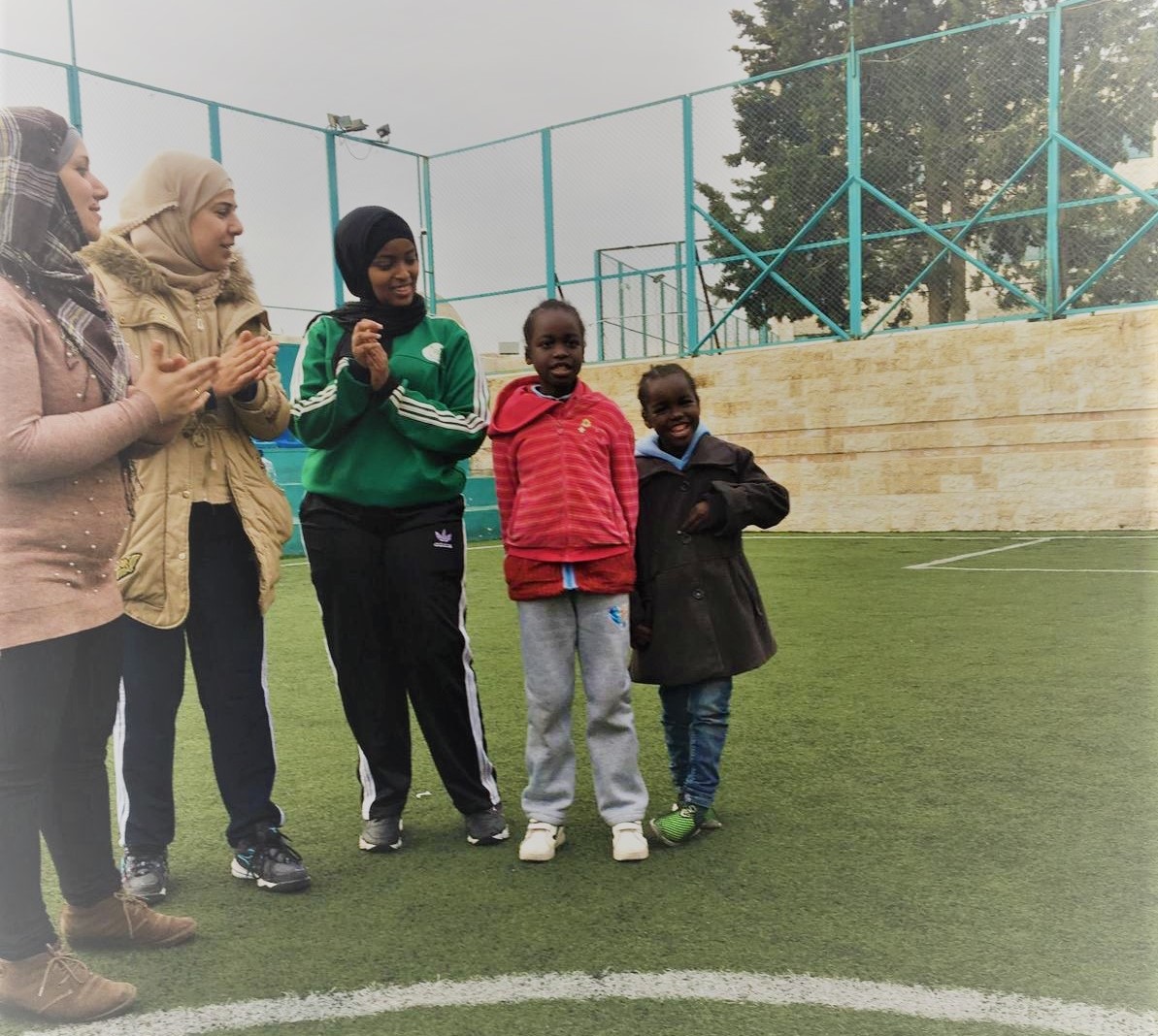 In Spring 2019, RC doubled the size of programming, allowing more girls than ever to attend weekly sports practices. For many new participants, it was their first experience both playing sports and  with girls of other nationalities. Link in bio to support for <a href="/GivingTuesday/">#GivingTuesday</a>!