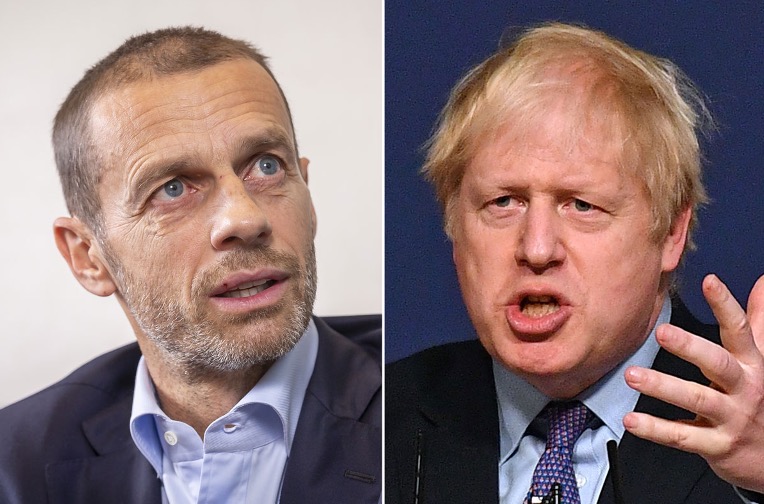 Mirror Football on Twitter: "Boris Johnson accused of fuelling racism by UEFA president Aleksander Ceferin https://t.co/JEFNXeXm9H… "