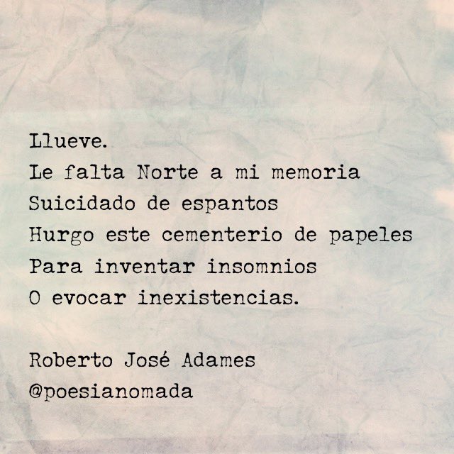 Poesía Nómada (@poesianomada) on Twitter photo 