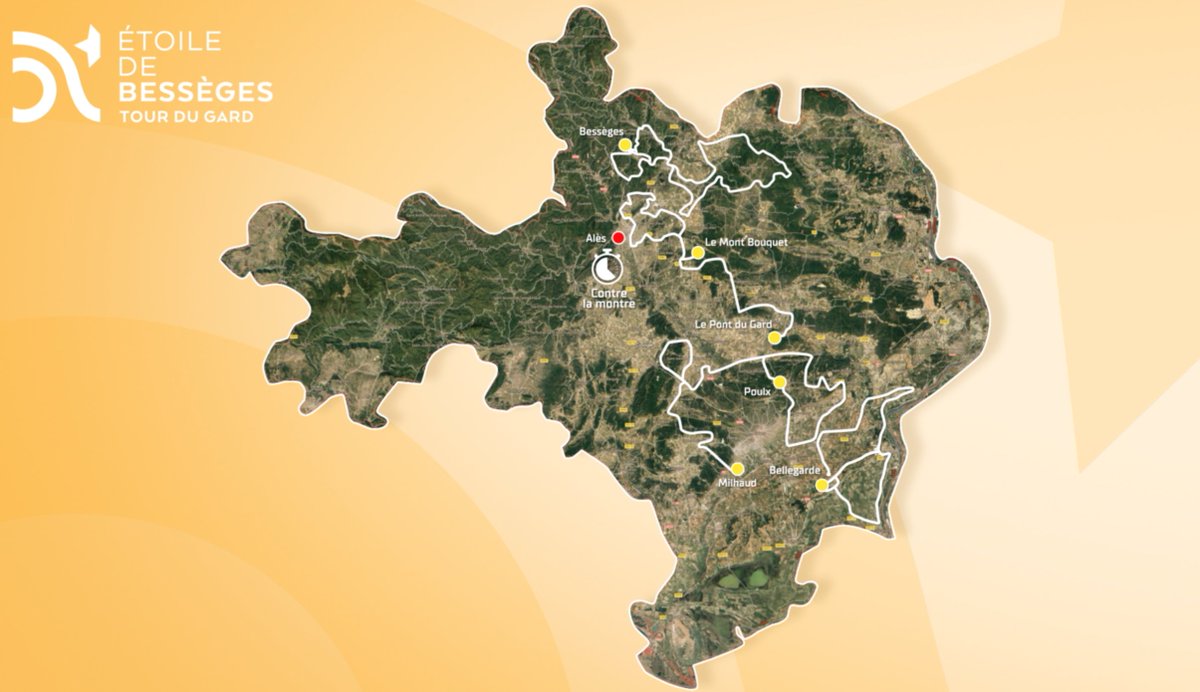 L’#etoiledebesseges2020 sera déroulera cette année sur 5 étapes ! Retrouvez le tracé en détail ici : bit.ly/2Lj6EQC