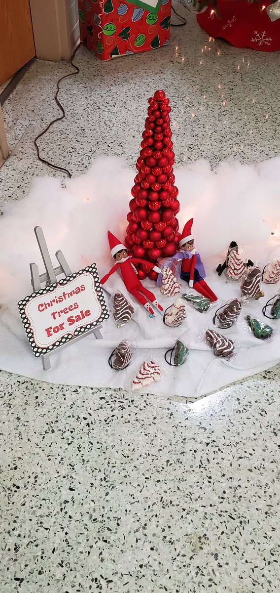 Racer Elf is back with his Elf buddy Valentina! Spreading daily Christmas cheer!