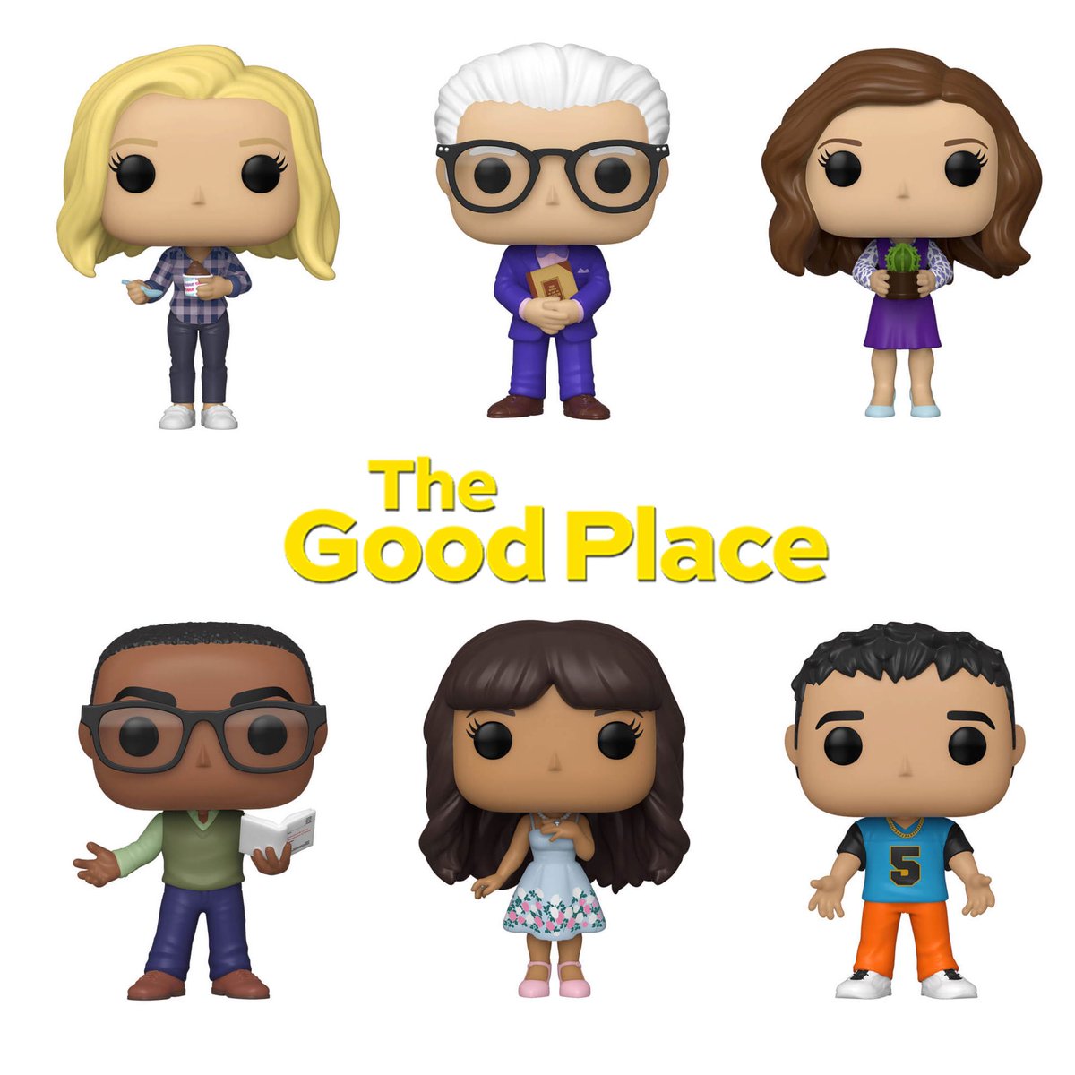 kdogandfish's tweet image. “What the Fork?!” Take a trip to &apos;The Good Place&apos; with your favourite characters from the hit comedy series including Michael, Eleanor Shellstrop, Chidi Anagonye, Tahani Al-Jamil, Jason Mendoza and of course Janet! KDOGANDFISH.COM 😇

#Funko #TheGoodPlace #FunkoTV