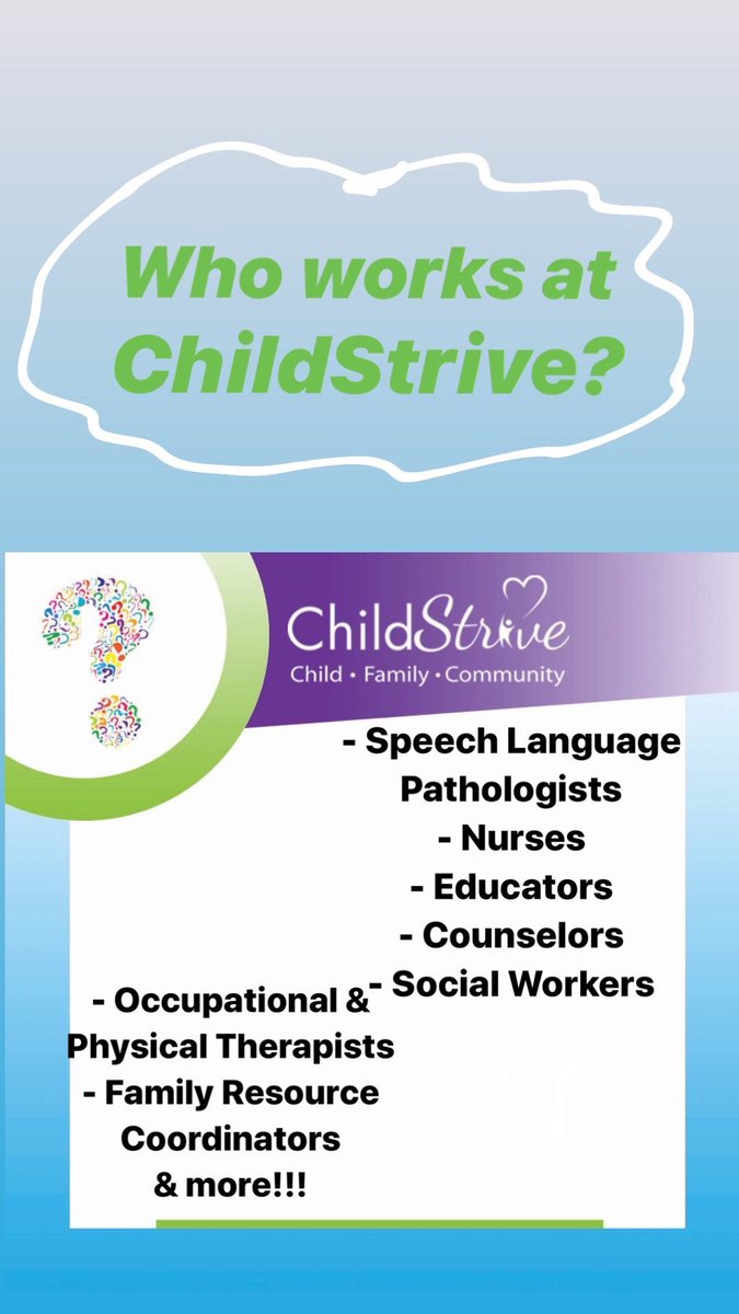 ChildStrive's tweet photo. Have questions for #earlylearning pros? Now is the time to ask! Follow us on Facebook &amp; Instagram today to see ChildStrive FAQ and more! https://t.co/H6ls8oFKGW