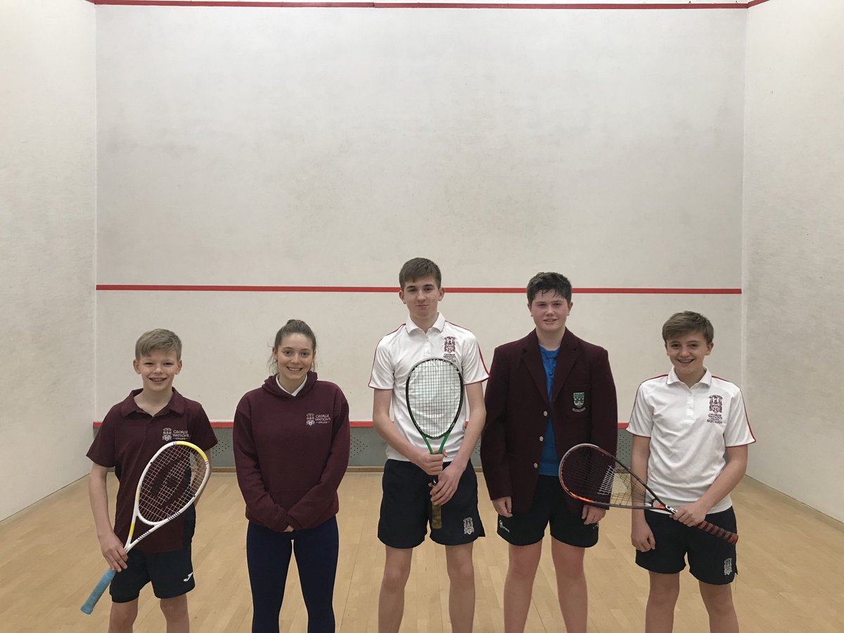 Well done to the U19 squash team in beating Merchiston today 4 games to 1. 👏👏