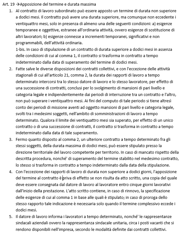 Giulia_Silver5's tweet photo. Normattiva--> Decreto legislativo 81/2015 art.19 Apposizione del termine e durata massima (contratto a Termine).
Imparare a memoria è comodo e può farti superare gli esami, ma capire il ragionamento dietro a quei concetti è quello che conta realmente.
#dirlav2019 https://t.co/kR1SKmBrjO