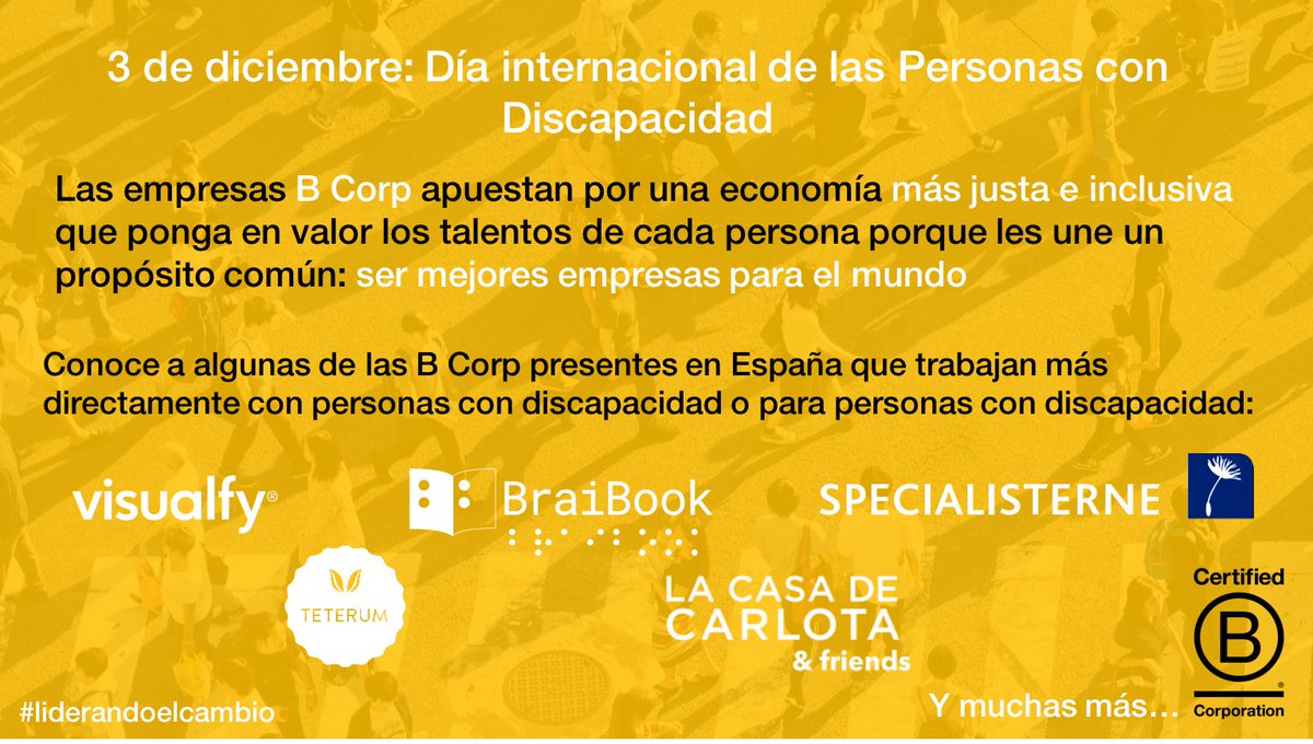 B Corp Spain tweet media