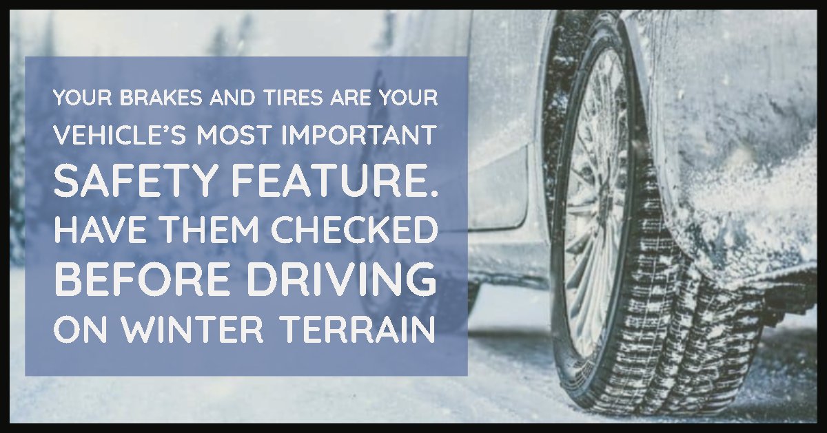 coleencdrk's tweet photo. We have winter weather in the forecast! We do free tire pressure and fluid checks! Please stop by and let us check the levels and condition of your tires.  (316)522-1641 https://t.co/Xzg0JHATh7