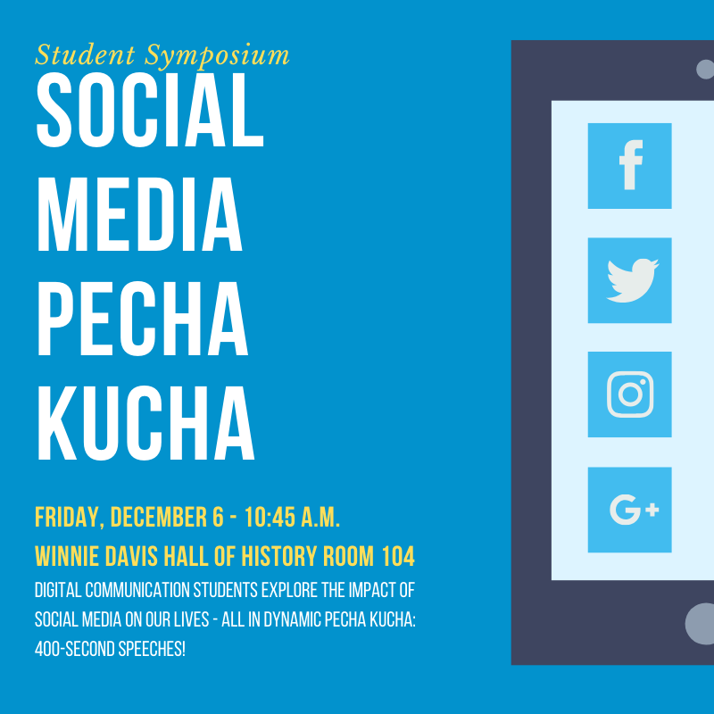 DrNickatNite's tweet photo. Limestone College Digital Communications Students examine the impacts of Social Media in brilliant 400-second talks at the Student Symposium Friday in Winnie Davis Hall at 10:45am! #LCSymposium #LimestoneCollege https://t.co/ss1Ahne9qo