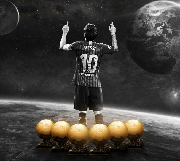 tocacityfc's tweet photo. #Messi : the first "human" to win SIX #BallonDor2019 https://t.co/fUDTCQlUG0