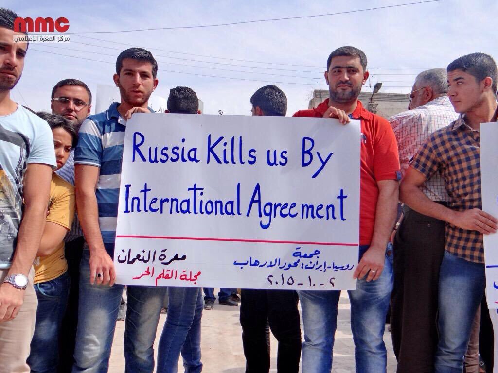 HolisticPsy1's tweet photo. @Jeannie5554 @SyriaCivilDef #AssadForgedISIS to MASK #Putin_Assad_Genocide w #FakeCivilwars
Now #TrumpPutinAssad 
#TrumpPutinAssadIranIsIS 

#PutinAtWar
#GenocideToday
@UN @IntlCrimCourt @UNGeneva @HRW @SJAC_info @CongressOrg 
#MassSystematicAtrocities  #PutinVetoesActionAgainstPutin
 
SOS
#SaveTheRest💔 https://t.co/Kv5dLzYrh4