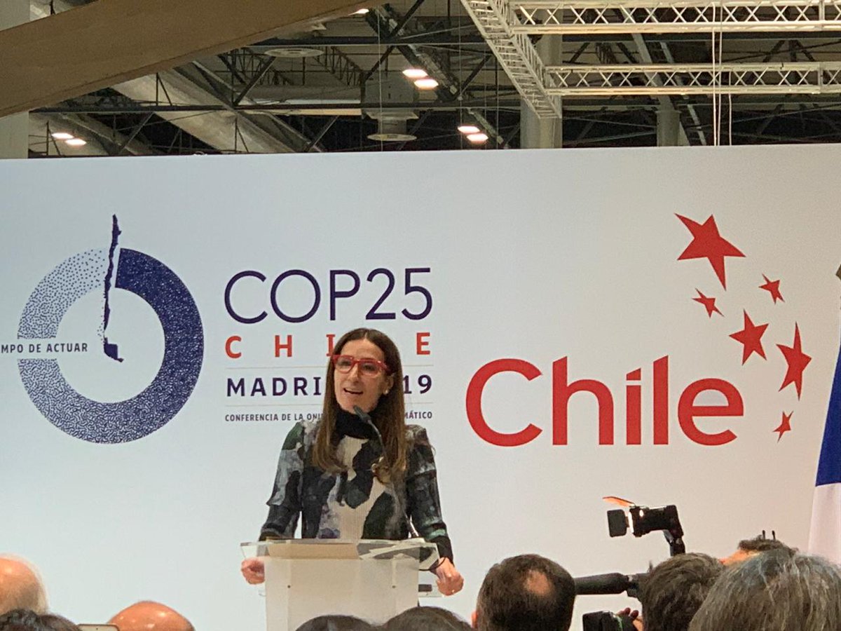 UKinChile's tweet photo. Hoy estuvimos en la inauguración del pabellón de #Chile de la @COP25CL. Felicitamos a todos quienes han trabajado para promover la #acciónclimática 🌿🌎🌊
#COP25 #COP25ChileMadrid https://t.co/bPsMUrkK4O