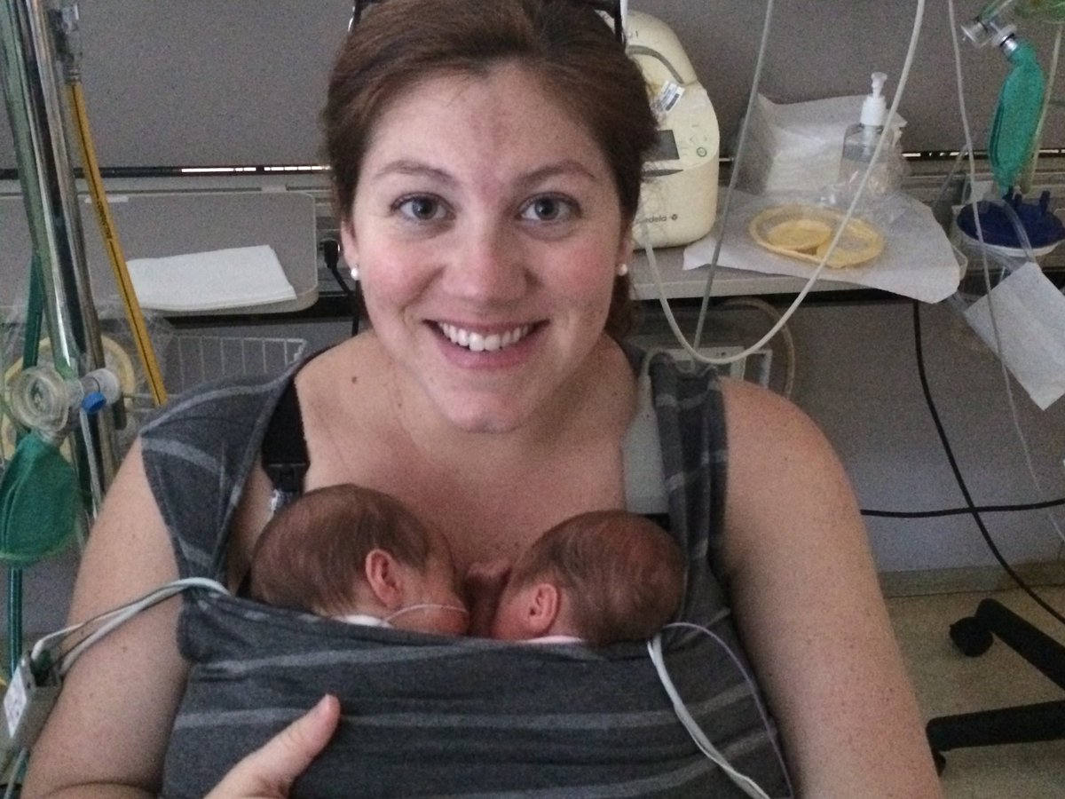 For parents, Brittany and Ben, it was a scary time. No parent wants to experience leaving a child in the hospital. They did it twice-- once when Brittany was discharged and left both girls in the NICU, and again when Nora came home a week and a half before Hattie.
