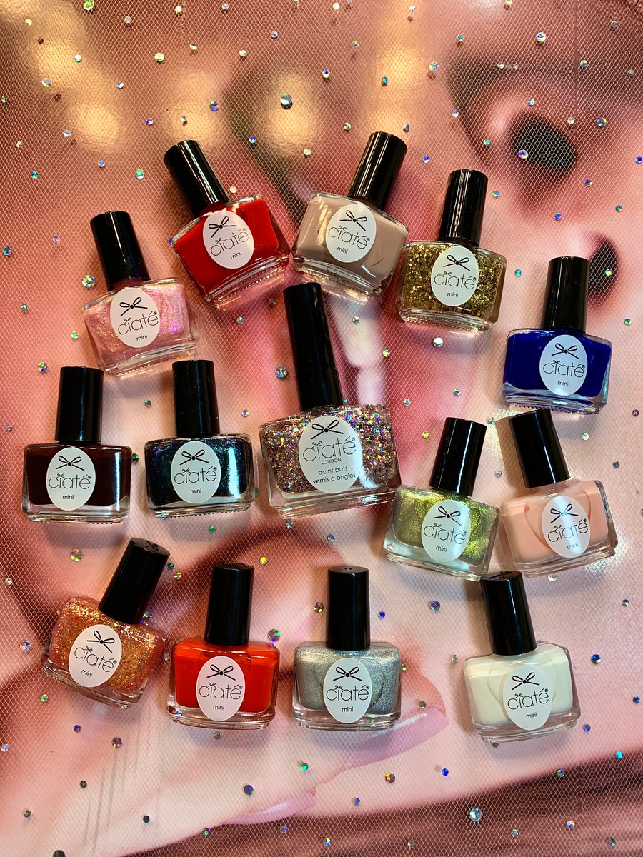 ciatelondon's tweet photo. ‘Tis the season ❄️ to celebrate with our iconic #MiniManiMonth 2019 💝 #ciate https://t.co/HVSA0aYStR