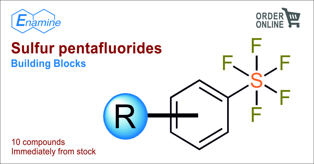 EnamineStore's tweet photo. Sulfur pentafluorides https://t.co/HT8uk7Dq67 
10 compounds

#enamine #enaminebb #enaminestore #medchem #drugdiscovery https://t.co/OGKKETHgSF