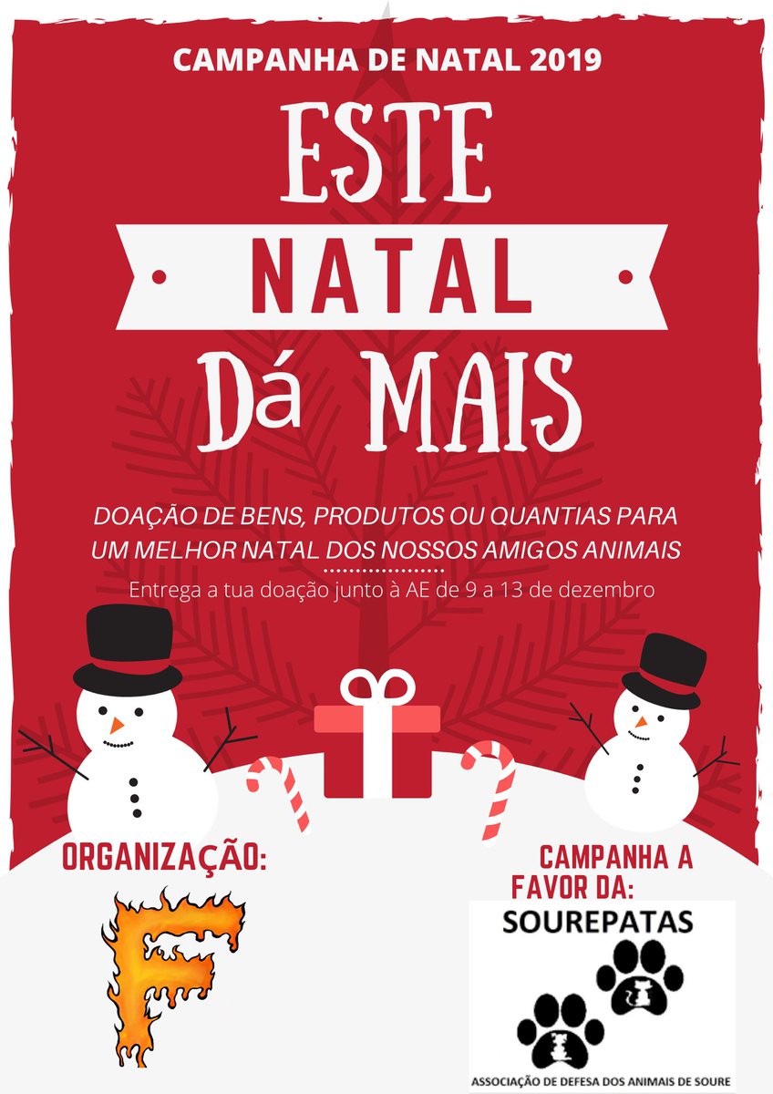 ListaFEsma's tweet photo. Como não pensamos apenas nas pessoas mas também nos animais, entramos em colaboração com a SourePatas para podermos ajudar os nossos amiguinhos de 4 patas que tanto precisam de nós. Contamos contigo, contribui com o que poderes e aquece corações!            🐶🐱🎄 https://t.co/C8tUTGU7QW