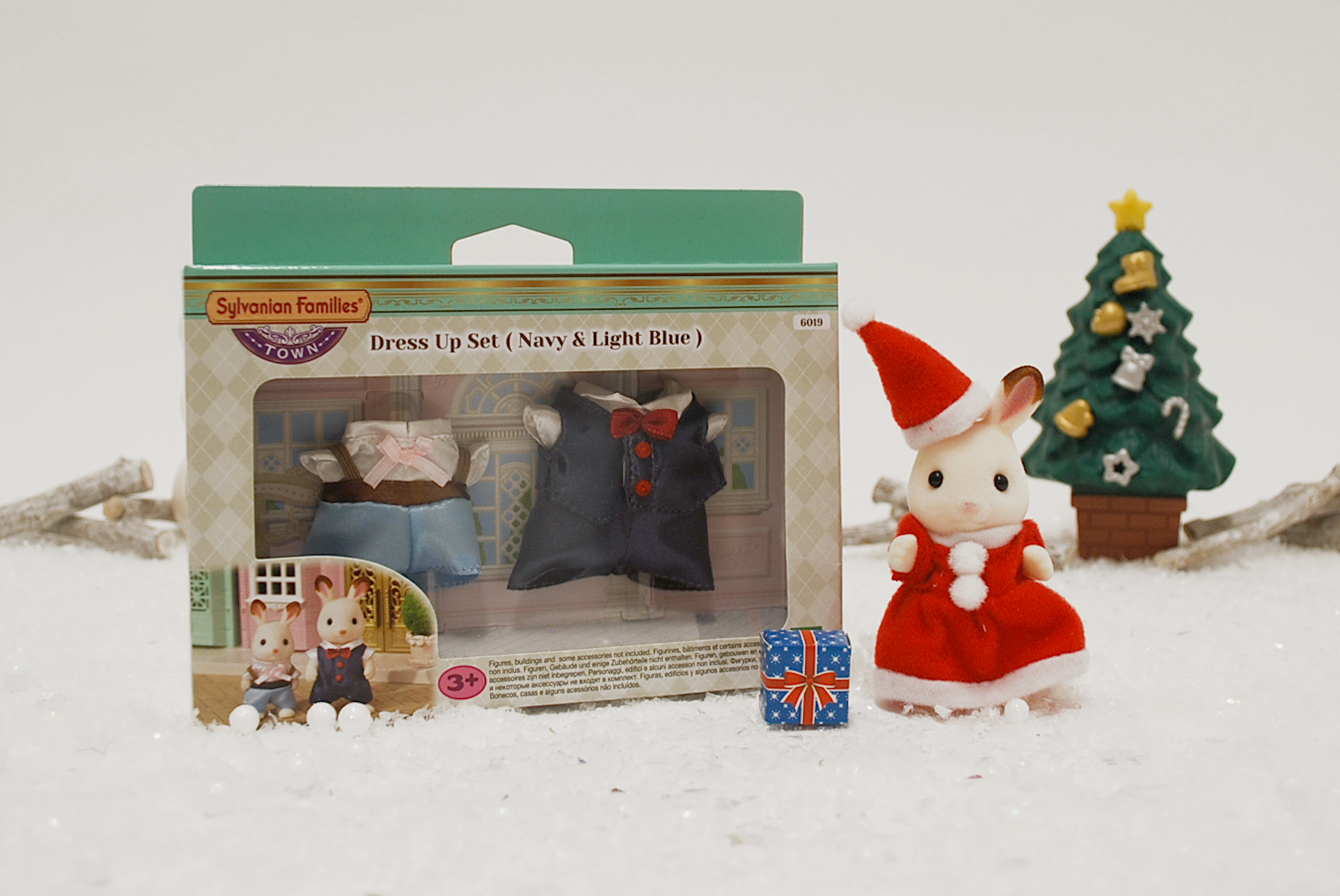Navy /& Light Blue 6019 SYLVANIAN Families Dress up Set