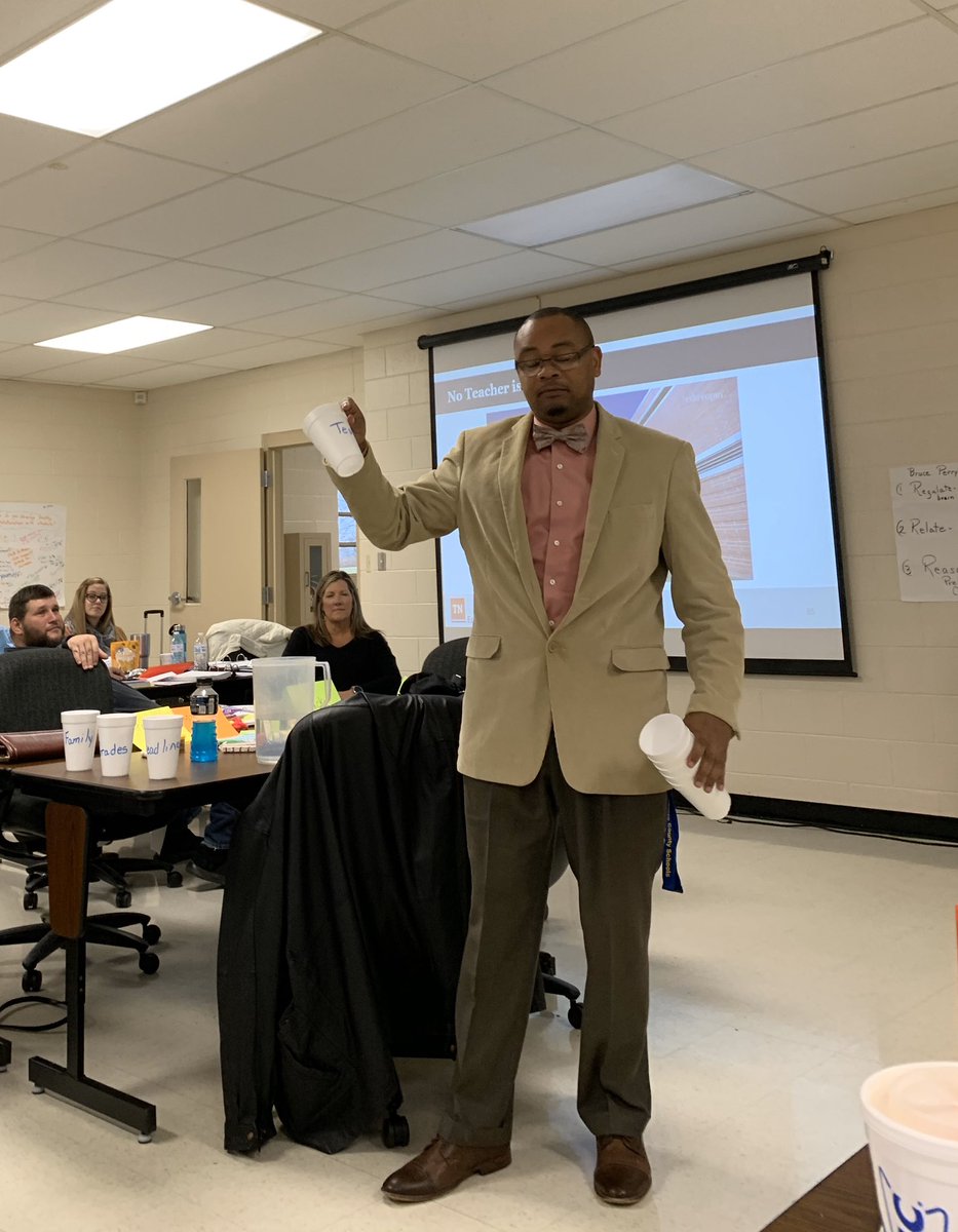 krischapman28's tweet image. Never a dull moment when this Admin Fellow is around! Great job with your presentation! #verycreative #selfcare #traumainformedschools @LMESTigerNation @suptking @fayettewarehigh