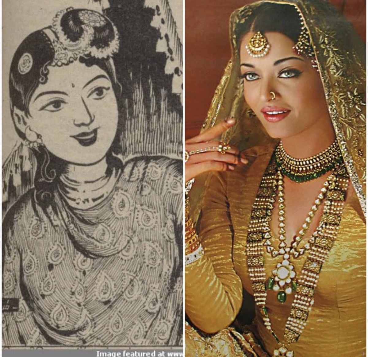 Ponniyin Selvan Nandhini Character In Tamil - Potrek Png