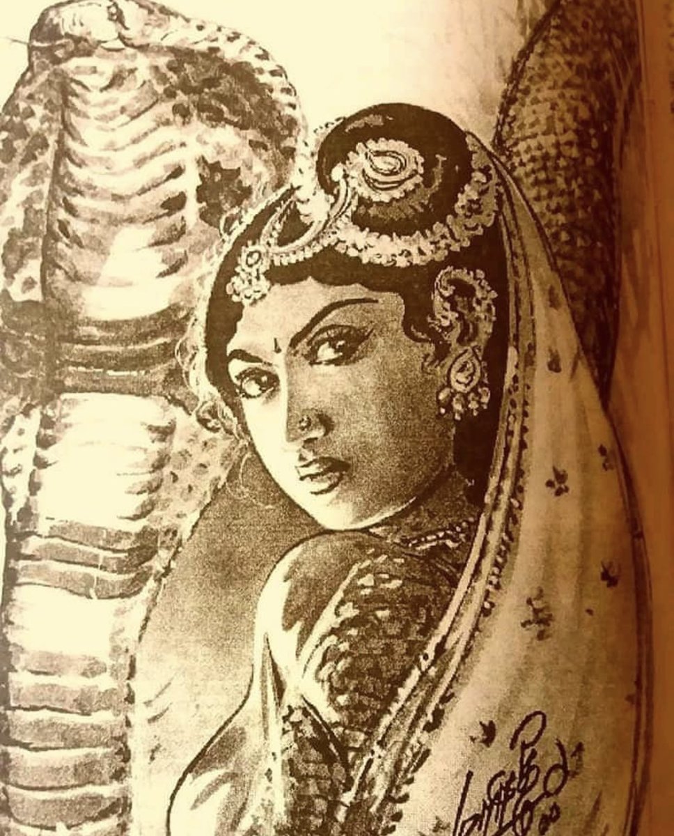 Ponniyin Selvan Nandhini Character In Tamil - Potrek Png