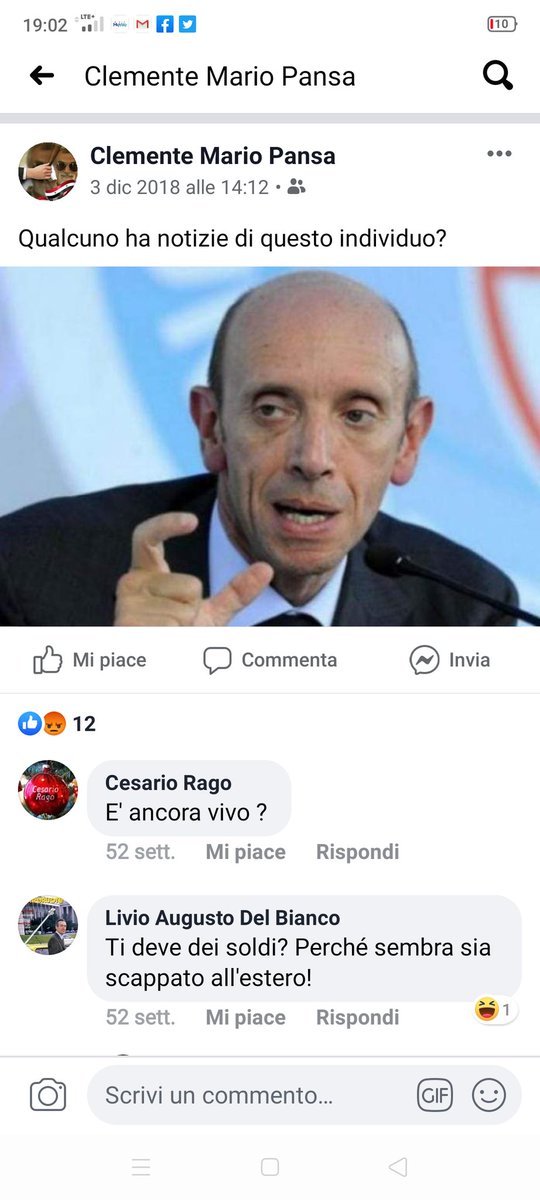 FaticoniPiero's tweet photo. @RRobitt2011 In tempo reale da #SIONFACEBOOK https://t.co/MPGLV2xGuP