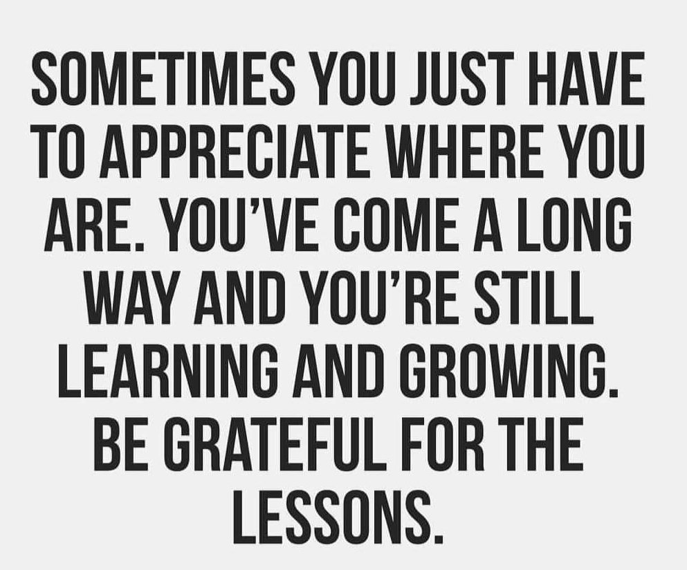 itsmeMharg's tweet photo. Be grateful for the lessons.
#begrateful #lifequotes #quoteoftheday #quote https://t.co/9fhf0ni5cT