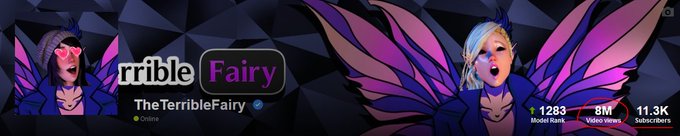 We've reached 8m total views on Pornhub guys! That's a lot! Thank you very much for the support! https://t