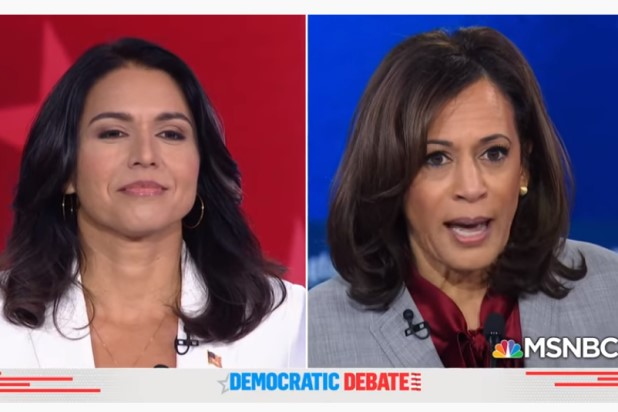 JackmanRadio's tweet photo. I'm hearing @KamalaHarris is dropping out of the 2020 race today. It wouldn't have anything to do with @TulsiGabbard's truth bomb she dropped in the July debate  now would it? #TopTierTulsi #ByeKamala #TULSI2020 https://t.co/0ycqyIPtCL