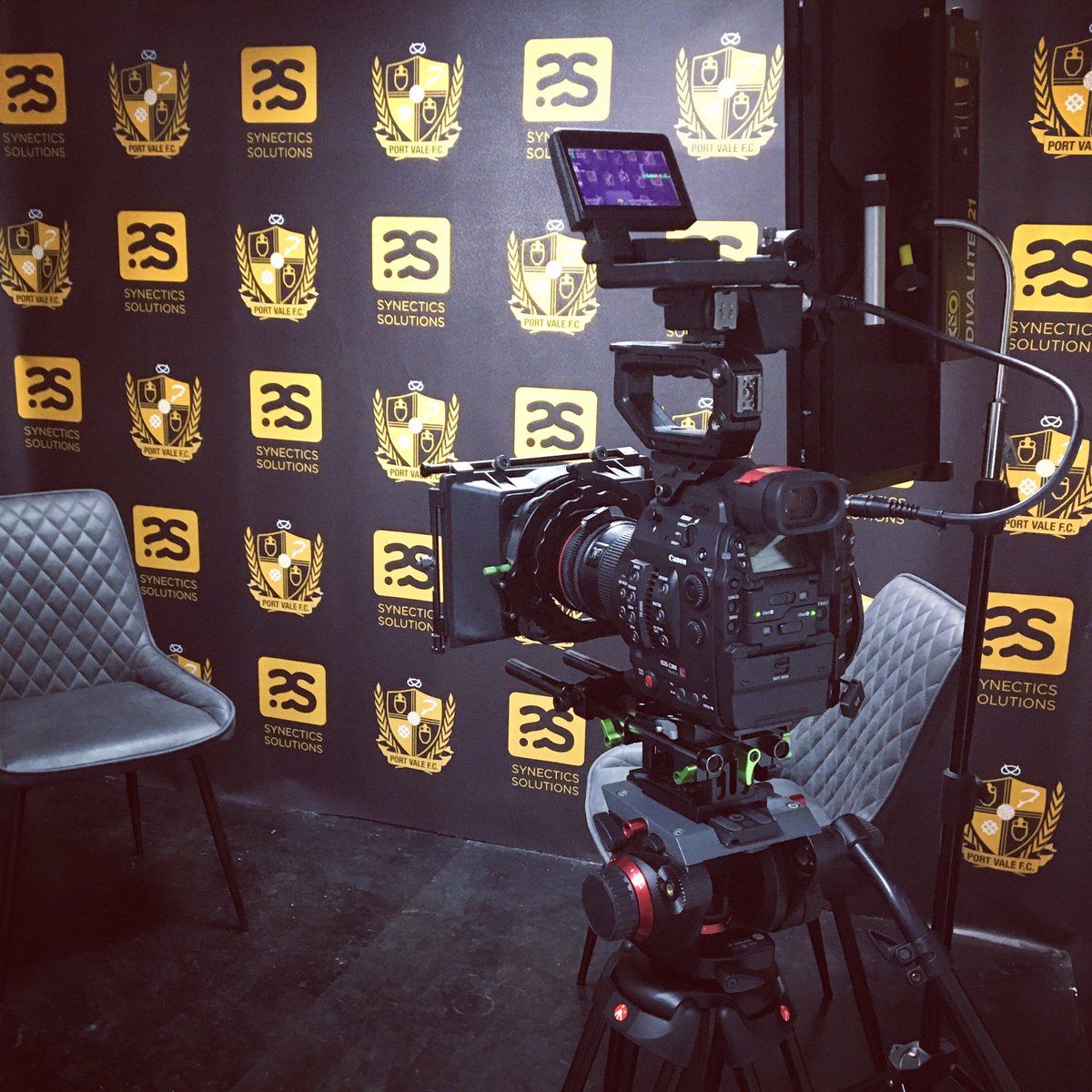 Had the pleasure of recording an exclusive interview for <a href="/officialpvfc/">Port Vale Football Club</a> this afternoon and needless to say, this guy will entertain you! More will be revealed in the coming days. #pvfc #exclusive #homecoming